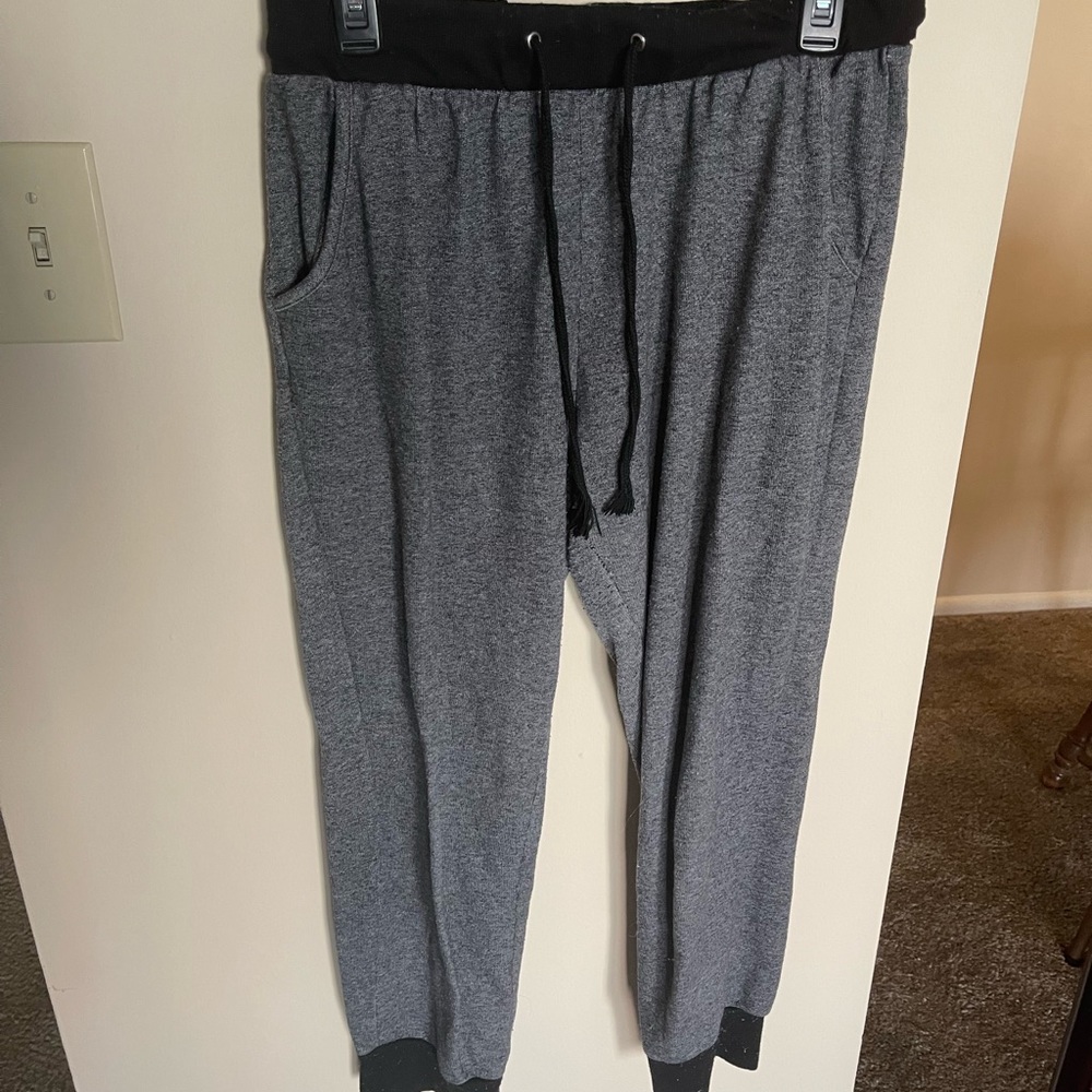grey joggers